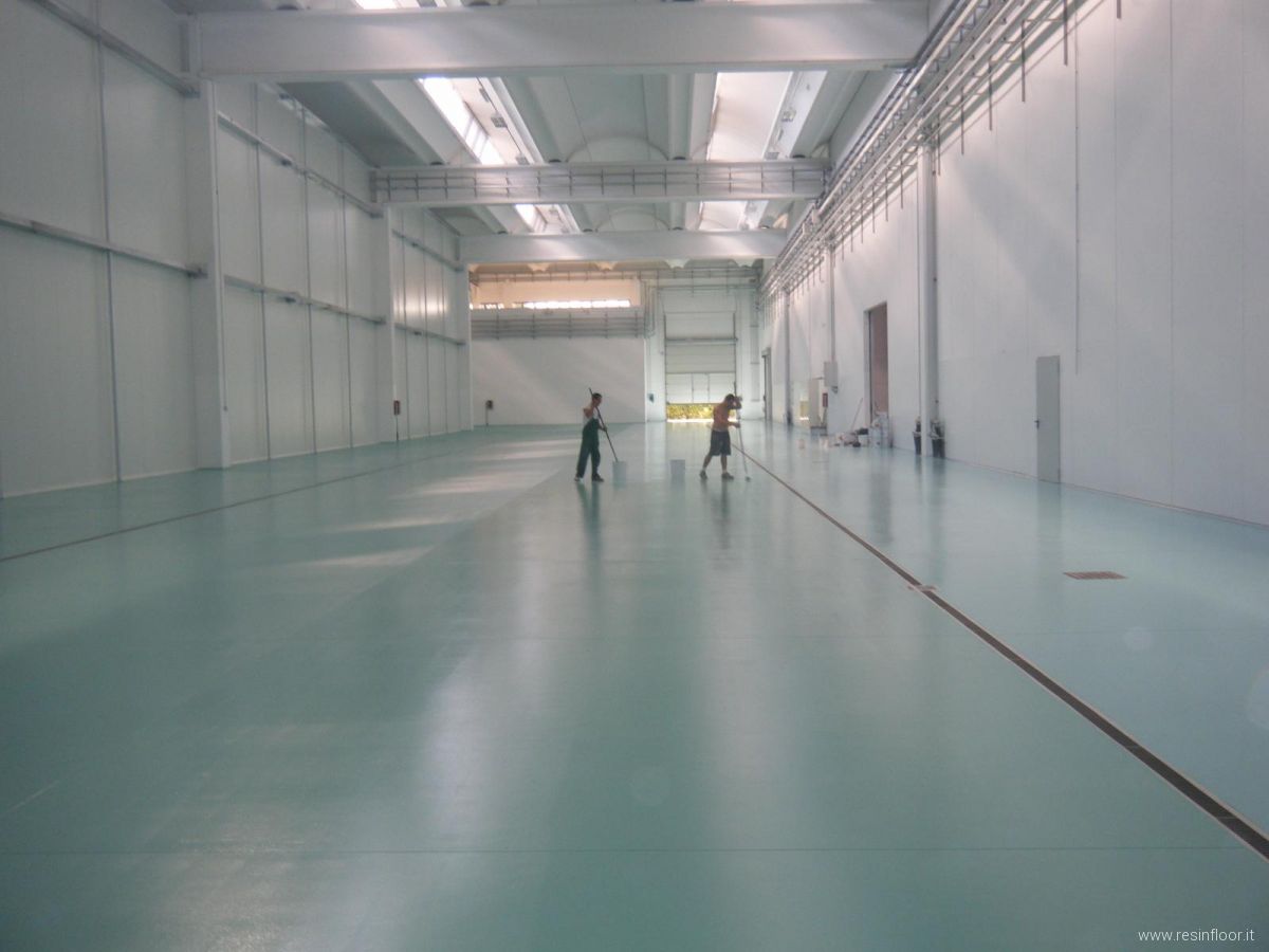 Pavimenti industriali in resina: realizzazioni resin floor srl Pavimenti in resina reggio emilia